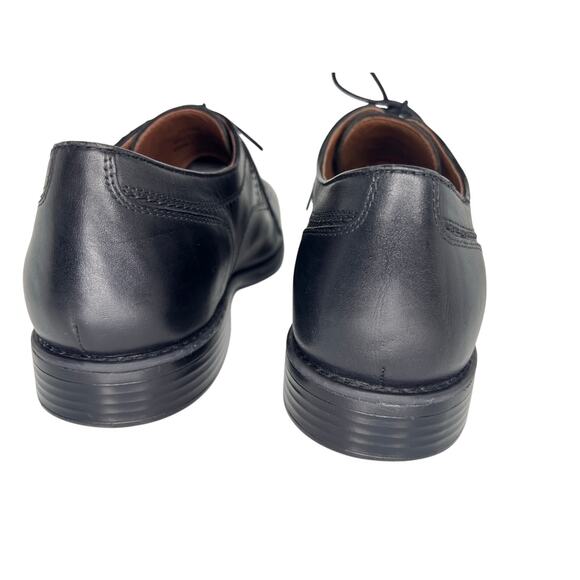Johnston & Murphy 15-2435 Tabor‎ Run Off Sheepskin Box Toe Dress Shoes 11M - Picture 5 of 10